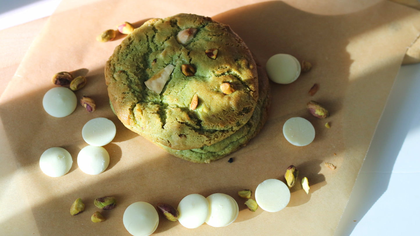 Pistachio White Chocolate Cookie