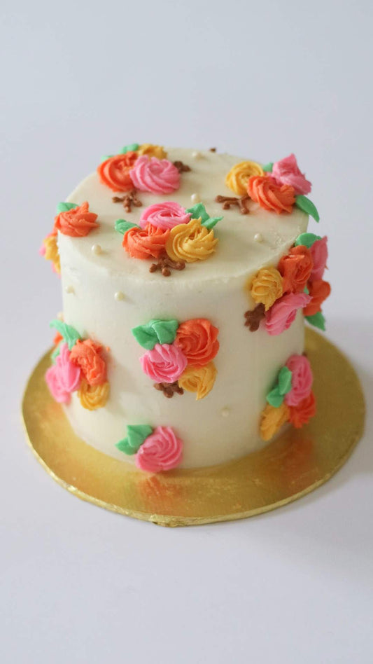 Foral 4" Mini Cake