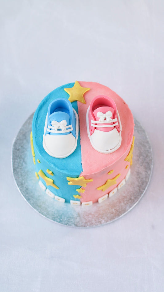 Gender Reveal Cake