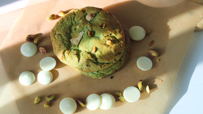 Pistachio White Chocolate Cookie