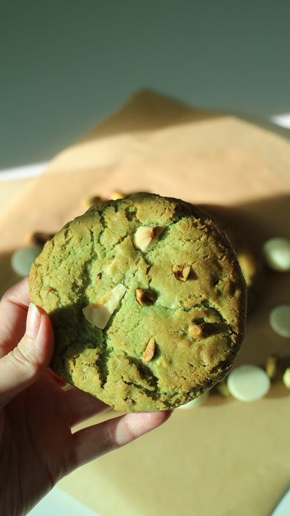 Pistachio White Chocolate Cookie