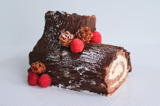 Christmas Yule Log Cake